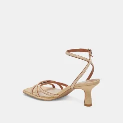 MANJI BRAID HEELS BROWN NATURAL JUTE^Dolce Vita Outlet