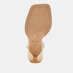 MANJI HEELS LIGHT GOLD METALLIC LEATHER^Dolce Vita New