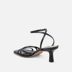 MANJI HEELS MIDNIGHT PATENT LEATHER^Dolce Vita Clearance