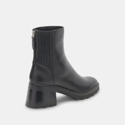 MARTEY H2O WIDE BOOTS BLACK LEATHER^Dolce Vita Hot