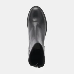MARTEY H2O WIDE BOOTS BLACK LEATHER^Dolce Vita Hot