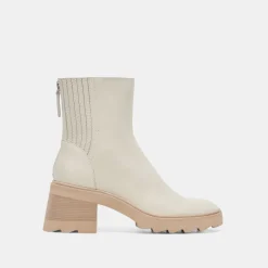 MARTEY H2O WIDE BOOTS IVORY LEATHER^Dolce Vita Discount