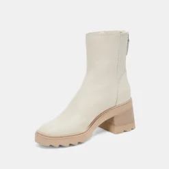 MARTEY H2O WIDE BOOTS IVORY LEATHER^Dolce Vita Discount