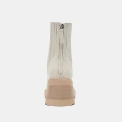 MARTEY H2O WIDE BOOTS IVORY LEATHER^Dolce Vita Discount