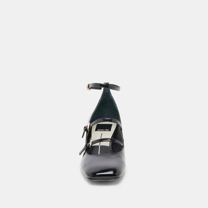MEADOW HEELS MIDNIGHT PATENT LEATHER^Dolce Vita Sale