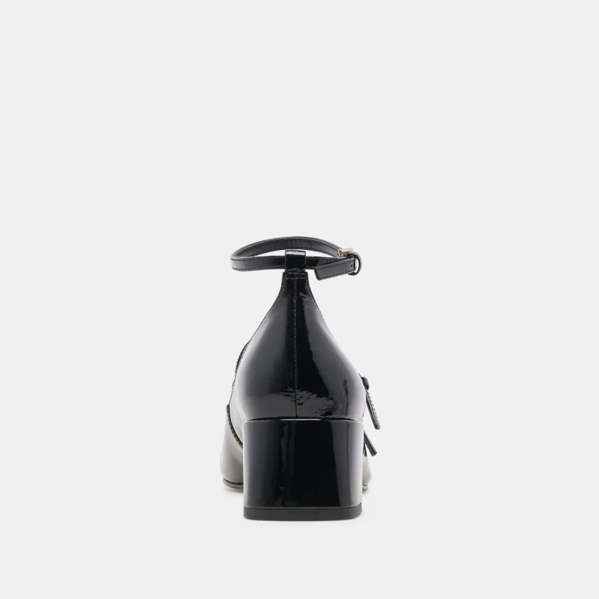 MEADOW HEELS MIDNIGHT PATENT LEATHER^Dolce Vita Sale