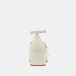 MEADOW HEELS WHITE PATENT LEATHER^Dolce Vita Online