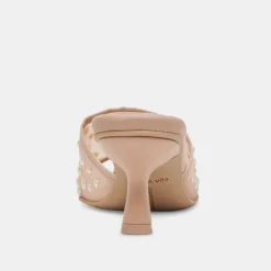 MEEZA PEARL HEELS BLUSH MESH^Dolce Vita Fashion