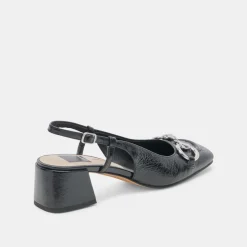 MELLI HEELS MIDNIGHT CRINKLE PATENT^Dolce Vita Sale
