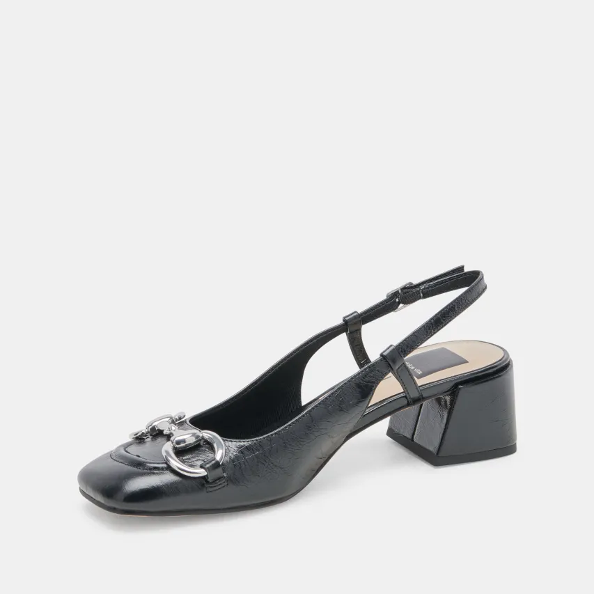 MELLI HEELS MIDNIGHT CRINKLE PATENT^Dolce Vita Sale