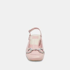 MELLI HEELS PINK CRINKLE PATENT^Dolce Vita Hot