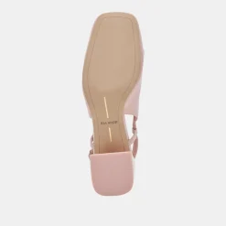 MELLI HEELS PINK CRINKLE PATENT^Dolce Vita Hot