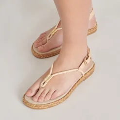 MERYL SANDALS FRENCH VANILLA LEATHER^Dolce Vita Hot