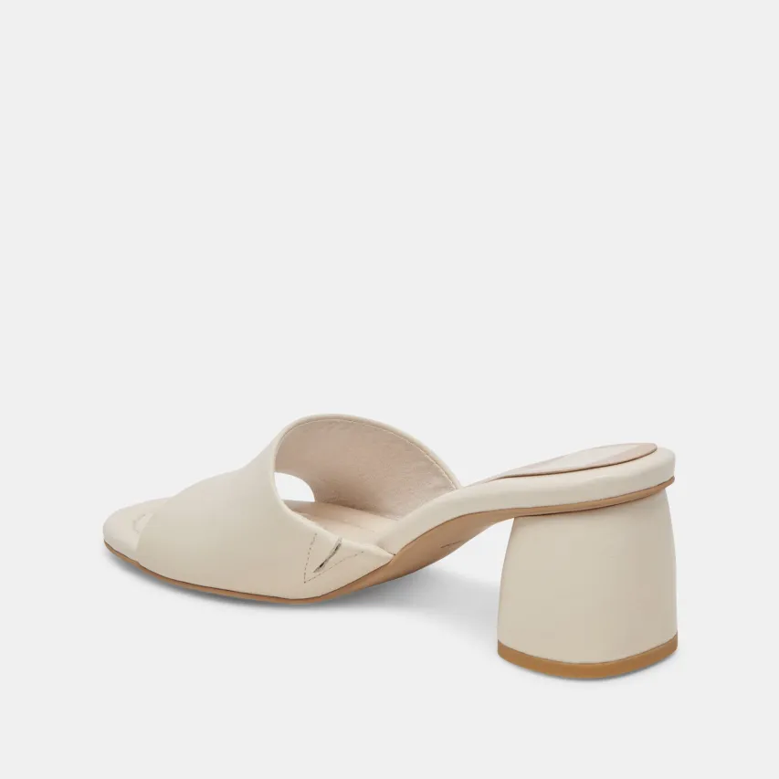 MINNY DRESS HEELS IVORY LEATHER^Dolce Vita Best