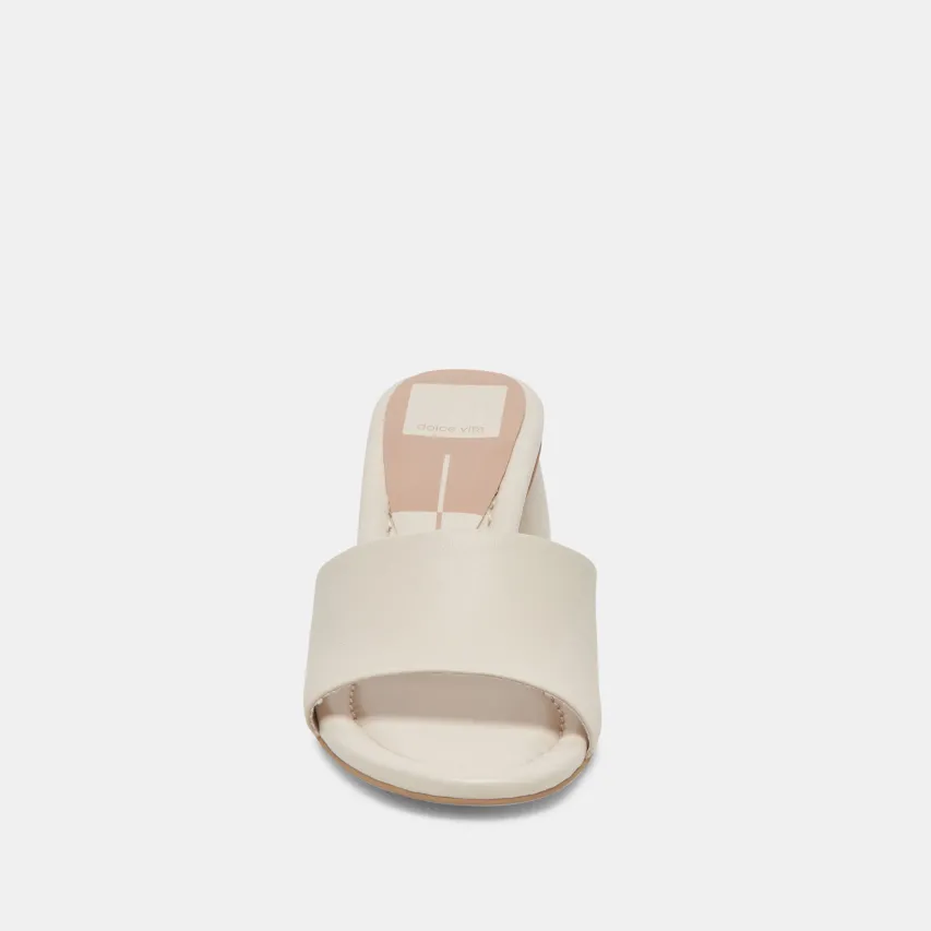 MINNY DRESS HEELS IVORY LEATHER^Dolce Vita Best