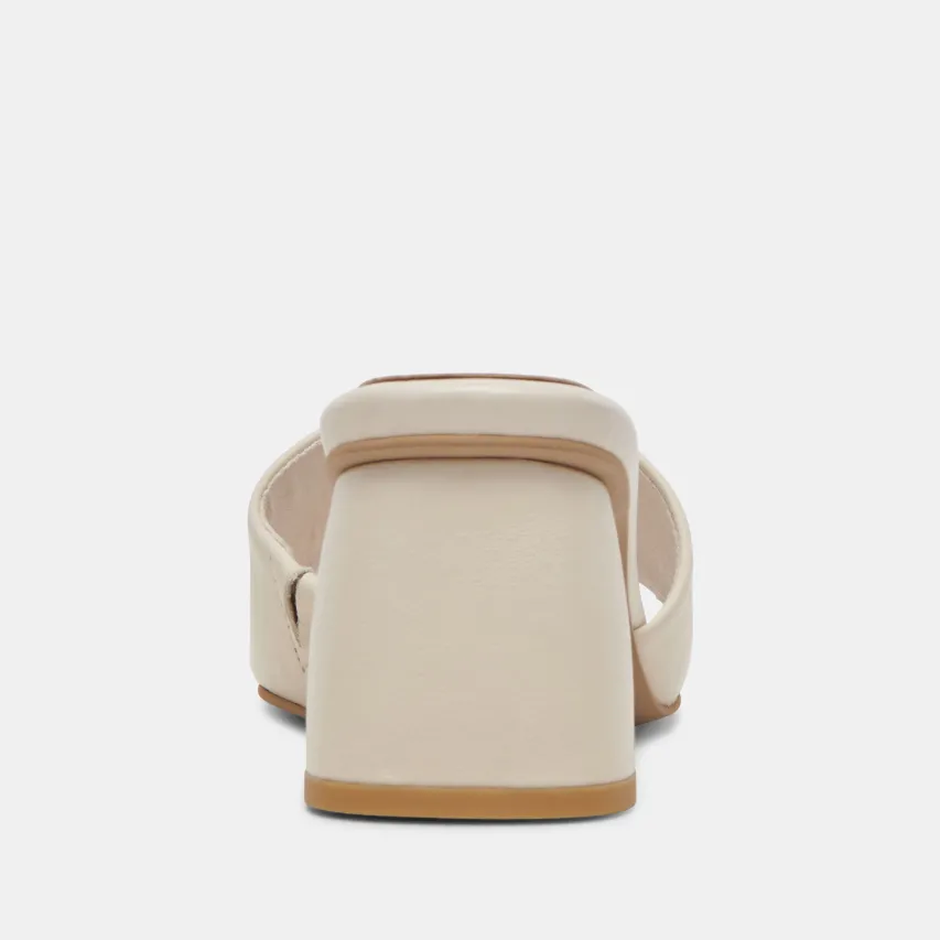 MINNY DRESS HEELS IVORY LEATHER^Dolce Vita Best