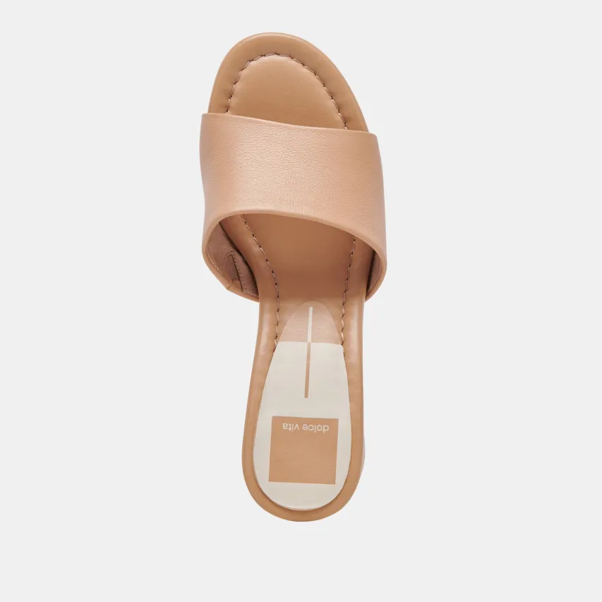 MINNY DRESS HEELS TAN LEATHER^Dolce Vita Best
