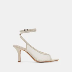 MISSY PEARL HEELS IVORY MESH^Dolce Vita Online