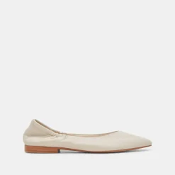 NADAV BALLET FLATS IVORY LEATHER^Dolce Vita Discount