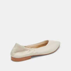 NADAV BALLET FLATS IVORY LEATHER^Dolce Vita Discount
