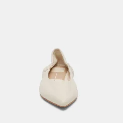NADAV BALLET FLATS IVORY LEATHER^Dolce Vita Discount