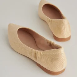 NADAV BALLET FLATS LT NATURAL RAFFIA^Dolce Vita New