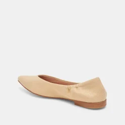 NADAV BALLET FLATS LT NATURAL RAFFIA^Dolce Vita New
