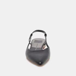 NARAH FLATS BLACK LEATHER^Dolce Vita Discount