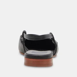 NARAH FLATS BLACK LEATHER^Dolce Vita Discount