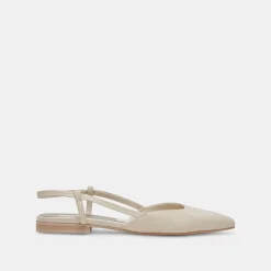 NARAH FLATS IVORY LEATHER^Dolce Vita Hot
