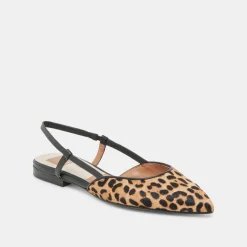 NARAH FLATS LEOPARD CALF HAIR^Dolce Vita Hot