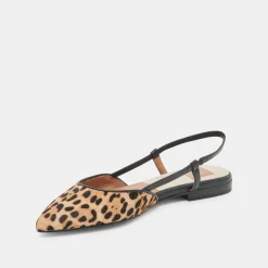 NARAH FLATS LEOPARD CALF HAIR^Dolce Vita Hot