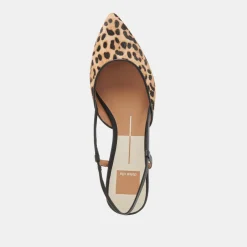 NARAH FLATS LEOPARD CALF HAIR^Dolce Vita Hot