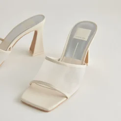 NARDA HEELS IVORY MESH^Dolce Vita New