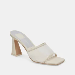 NARDA HEELS IVORY MESH^Dolce Vita New