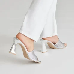 NARDA HEELS SILVER MESH^Dolce Vita Discount