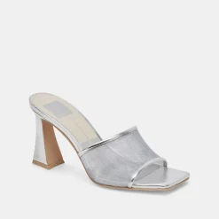 NARDA HEELS SILVER MESH^Dolce Vita Discount