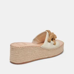 NARNIA SANDALS IVORY LEATHER^Dolce Vita Sale