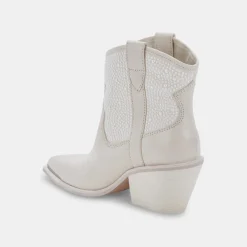NASHE BOOTIES OFF WHITE PEARLS^Dolce Vita Fashion