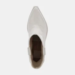 NASHE BOOTIES OFF WHITE PEARLS^Dolce Vita Fashion
