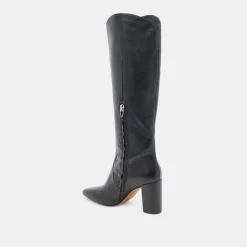 NEDI BOOTS BLACK LEATHER^Dolce Vita Outlet