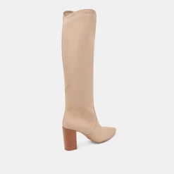 NEDI WIDE CALF BOOTS DUNE NUBUCK^Dolce Vita New