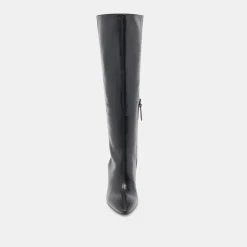 NELAS BOOTS BLACK LEATHER^Dolce Vita Online
