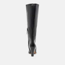 NELAS BOOTS BLACK LEATHER^Dolce Vita Online
