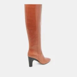 NELAS BOOTS COGNAC LEATHER^Dolce Vita Discount