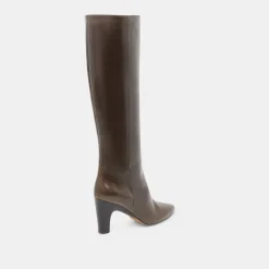NELAS BOOTS DARK OLIVE LEATHER^Dolce Vita Best