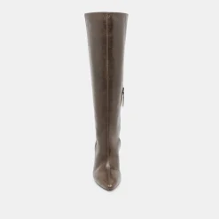 NELAS BOOTS DARK OLIVE LEATHER^Dolce Vita Best