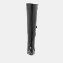 NELAS WIDE CALF BOOTS BLACK LEATHER^Dolce Vita Hot