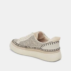 NICONA SNEAKERS BLACK NATURAL RAFFIA^Dolce Vita Discount