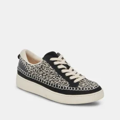 NICONA SNEAKERS WHITE BLACK KNIT^Dolce Vita Sale